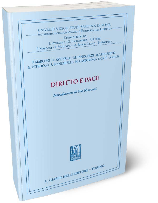 Ms Aleksandar Guss (PhD student) is co-author of the monograph "Diritto e pace", published by the Sapienza University of Rome.