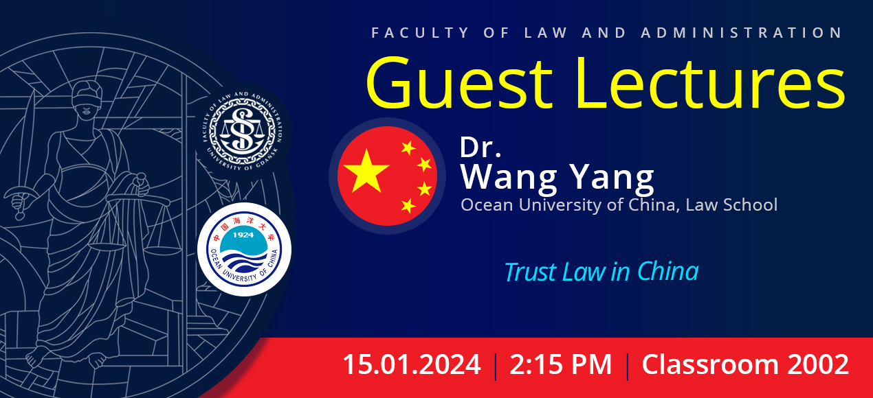 Guest Lectures by Dr. Wang Yang, Ocean University of China