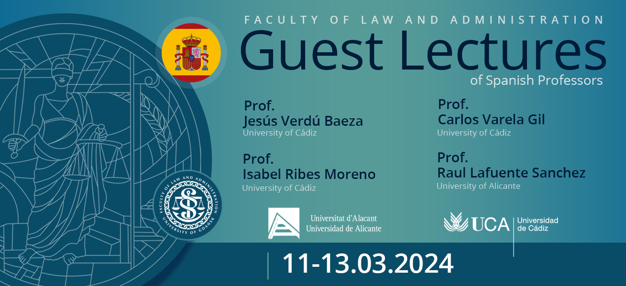 Guest lectures of Spanish Professors