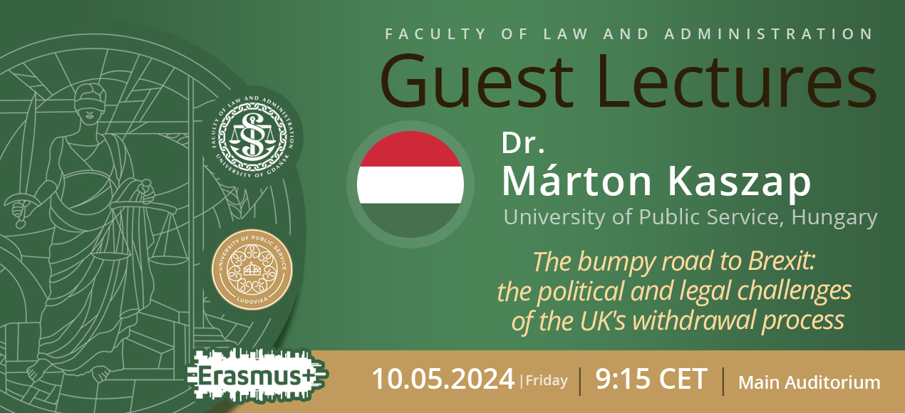 Guest Lectures Dr. Márton Kaszap, Ludovika University of Public Service, Hungary 