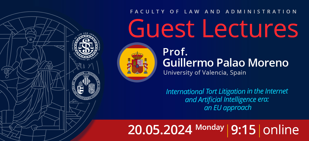Guest Lectures by Prof. Guillermo Palao Moreno  University of Valencia, Spain