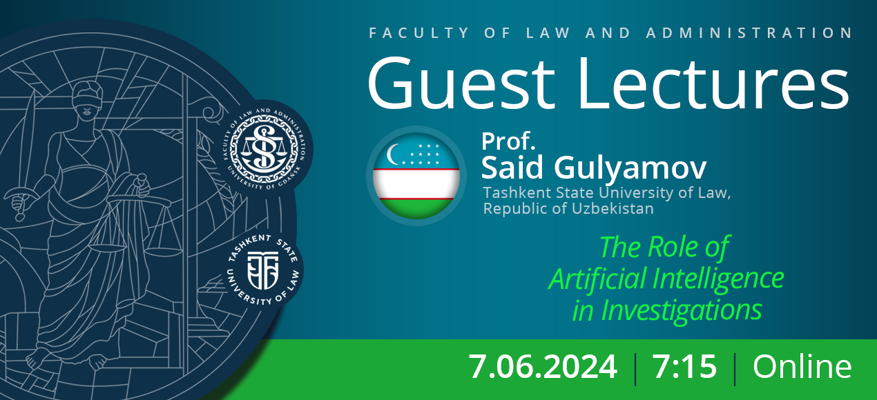 Guest Lectures by Prof. Said Gulyamov (Tashkent State University of Law, Uzbekistan)