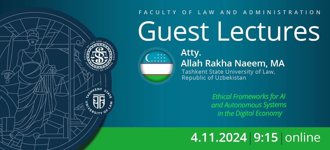 Guest Lecture by Atty. Naeem Allah Rakha (Tashkent State University of Law, Uzbekistan)