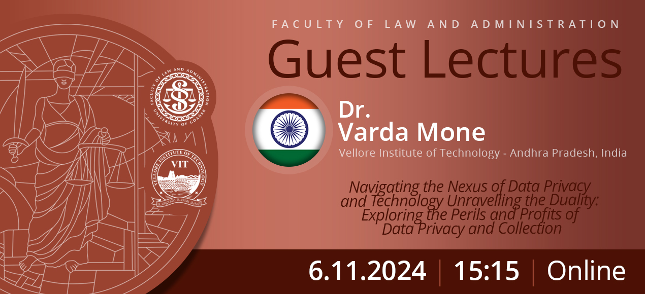 Guest Lectures by Dr. Varda Mone (Andhra Pradesh University School of Law, India)