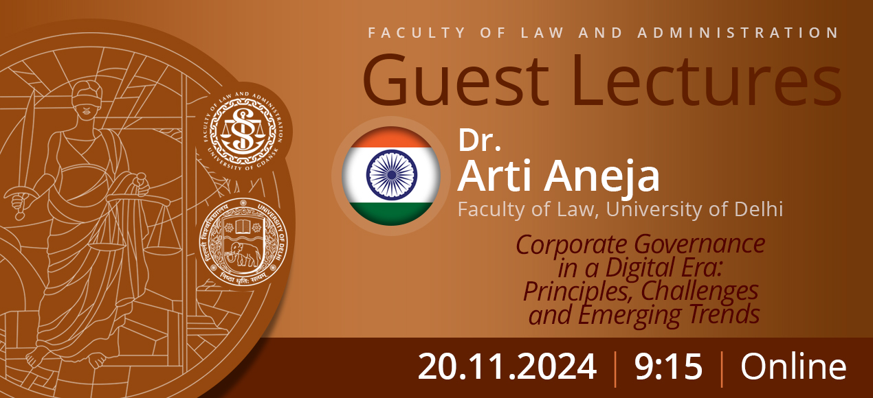 Guest Lecture by Dr. Arti Aneja (Faculty of Law, University of Delhi)