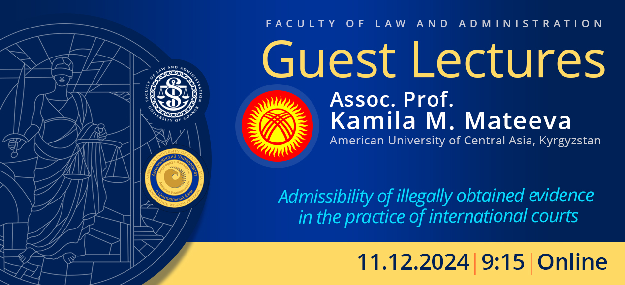 Guest Lectures byAssoc. Prof. Kamila M. Mateeva (American University of Central Asia, Kyrgyzstan)