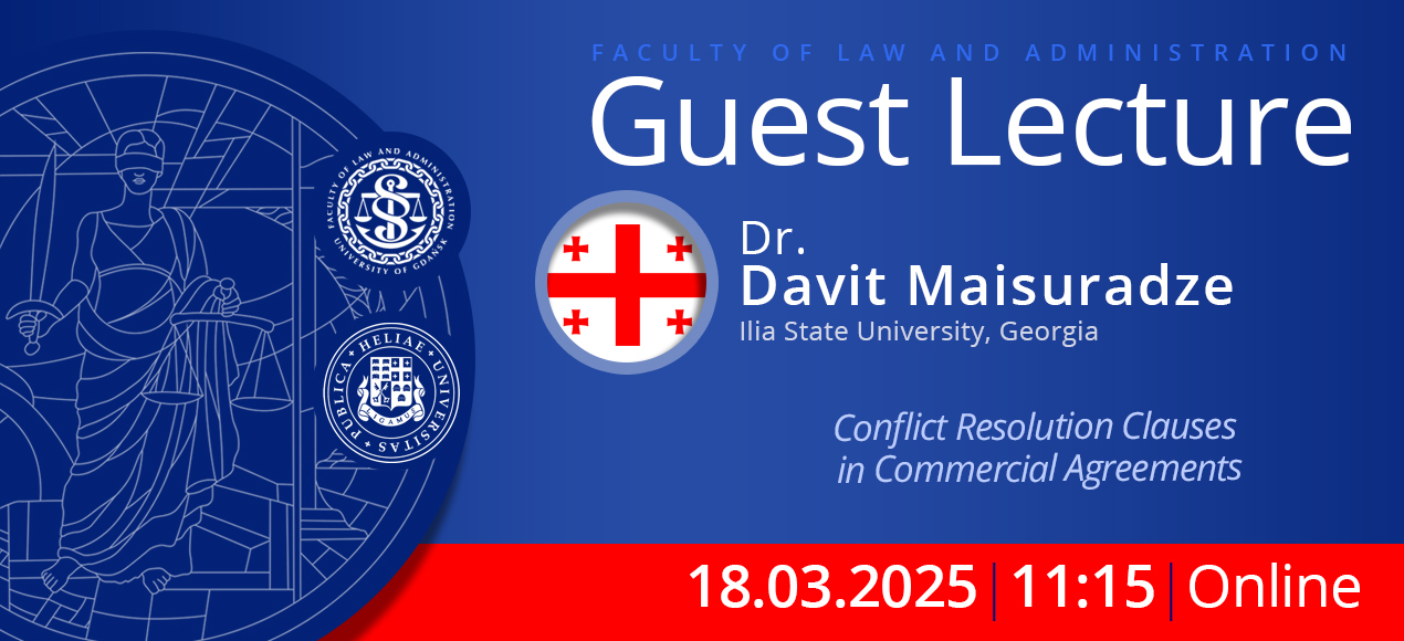 Guest Lecture by Dr. Davit Maisuradze (Ilia State University, Georgia)