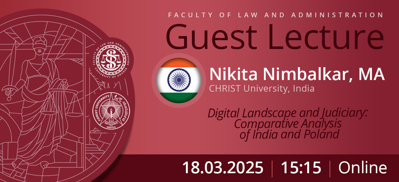 Guest Lecture by Nikita Nimbalkar, MA (School of Law, CHRIST University, India)