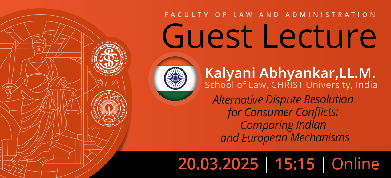 Guest Lecture by Kalyani Abhyankar (School of Law, CHRIST University, India)