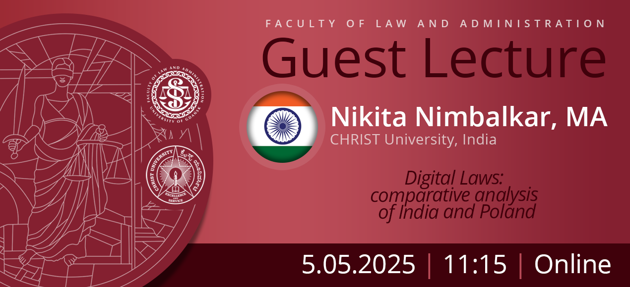 Guest Lecture by Nikita Nimbalkar, MA (School of Law, CHRIST University, India)