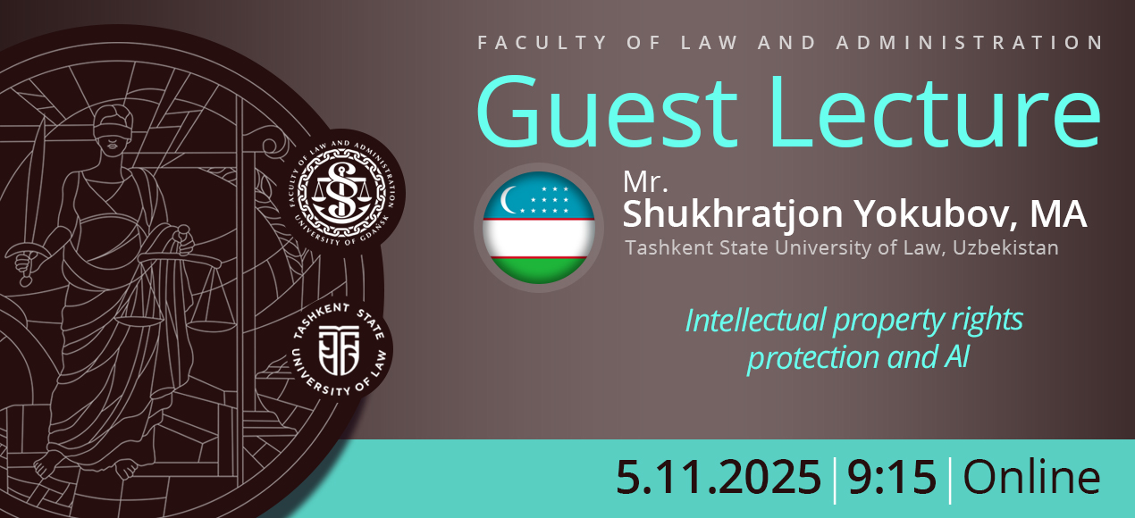 Guest Lecture by Shukhratjon Yokubov, MA (Tashkent State University of Law, Uzbekistan)