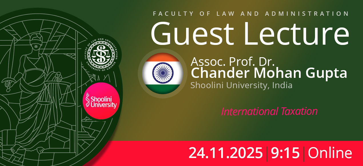 : Guest Lecture by Assoc. Prof. Dr Chander Mohan Gupta (Shoolini University, India)