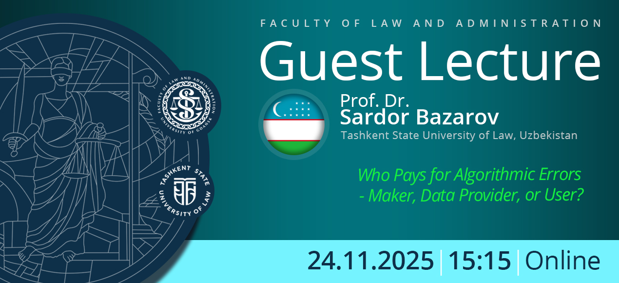 Guest Lecture by Prof. Dr. Sardor Bazarov (Tashkent State University of Law, Uzbekistan)