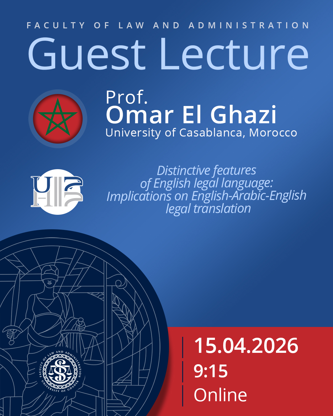 Guest Lecture by Prof. Omar El Ghazi (National Higher School of Art and Design, Hassan II University of Casablanca, MOROCCO)