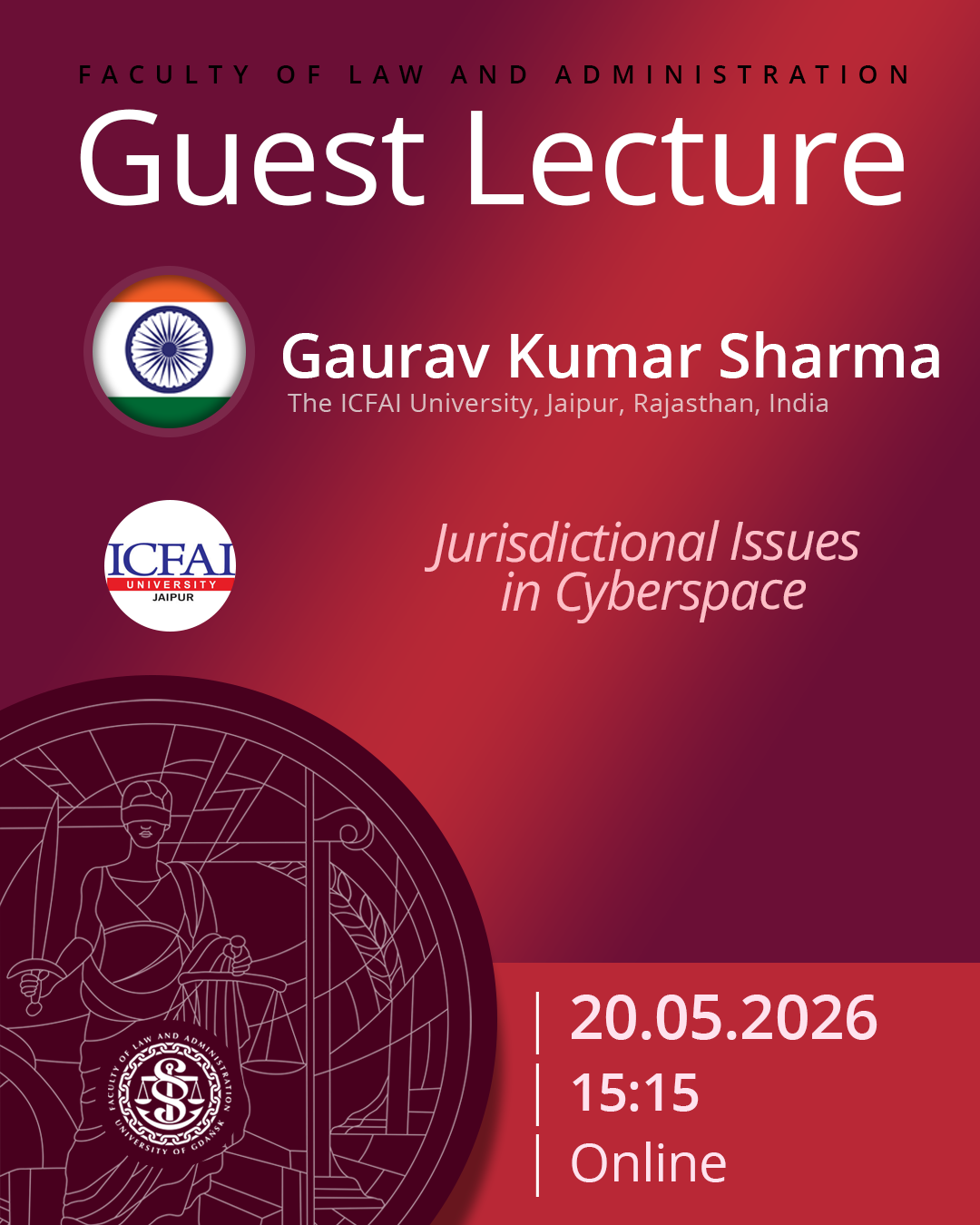 Guest Lecture by Gaurav Kumar Sharma (The ICFAI University, Jaipur, Rajasthan, INDIA)