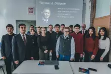 Atty. Thomas Dickson in Gdańsk, Poland