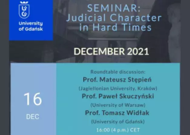 Roundtable discussion on “Judicial Character in Hard Times”