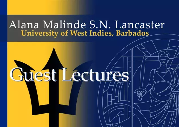 Guest Lectures on Climate Law, Maritime Law and Criminology by Alana Malinde S.N. Lancaster (…