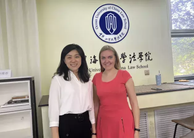 Scientific Visit of Dr. Magdalena Łągiewska to the Ocean University of China