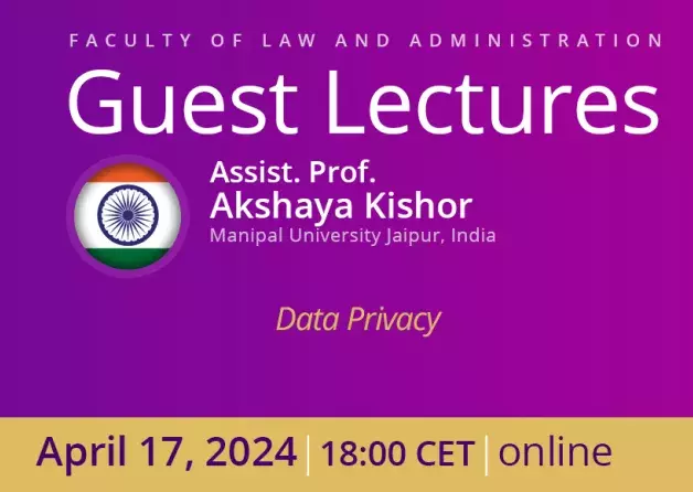 Guest Lecture by Assist. Prof. Akshaya Kishor (Manipal University Jaipur, India)