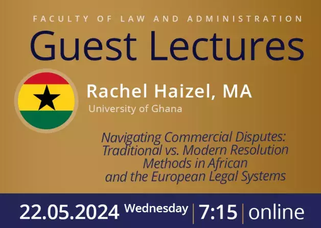 Guest Lectures by Rachel Haizel, MA  (University of Ghana, Ghana)