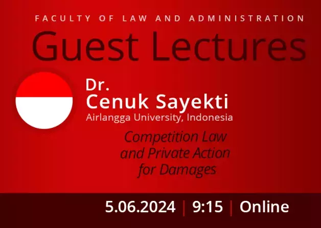 Guest Lectures by Dr. Cenuk Sayekti (Airlangga University, Indonesia)