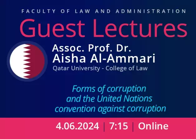 Guest Lectures by Assoc. Prof. Aisha Al-Ammari (Qatar University, College of Law, Qatar)