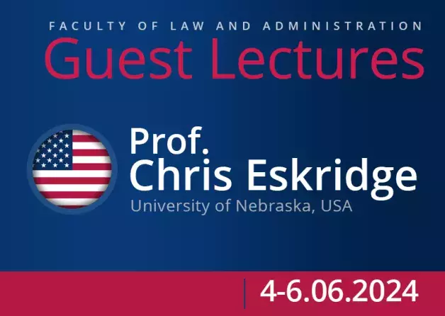 Guest Lectures by Chris Eskridge (University of Nebraska, USA)