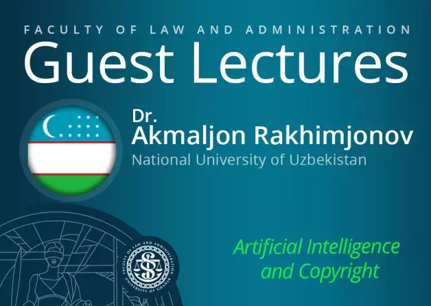 Guest Lecture by Dr. Akmaljon Rakhimjonov (National University of Uzbekistan named after Mirzo…