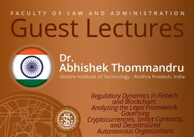 Guest Lectures by Dr. Abhishek Thommandru (Vellore Institute of Technology - Andhra Pradesh, India)