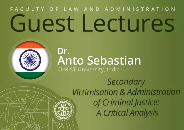 Guest Lecture by Dr. Anto Sebastian (CHRIST University, India)