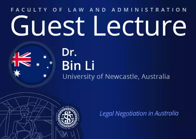Guest Lecture by Dr. Bin Li (University of Newcastle, Australia)