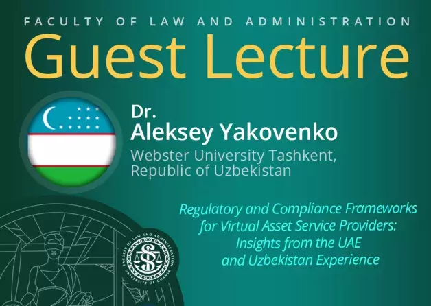 Guest Lecture Dr. Aleksey Yakovenko (Webster University Tashkent, Uzbekistan)