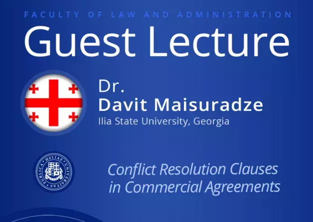 Guest Lecture by Dr. Davit Maisuradze (Ilia State University, Georgia)