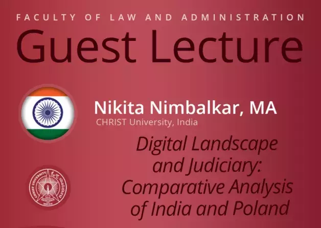 Guest Lecture by Nikita Nimbalkar, MA (School of Law, CHRIST University, India)