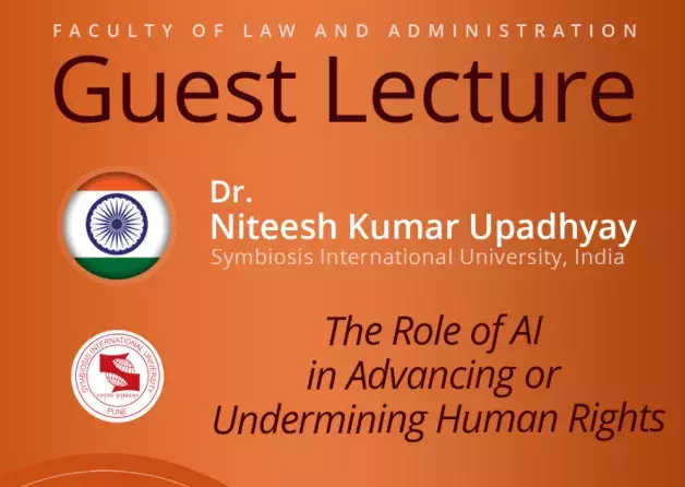 Guest Lecture by Dr. Niteesh Kumar Upadhyay (Symbiosis International University, India)
