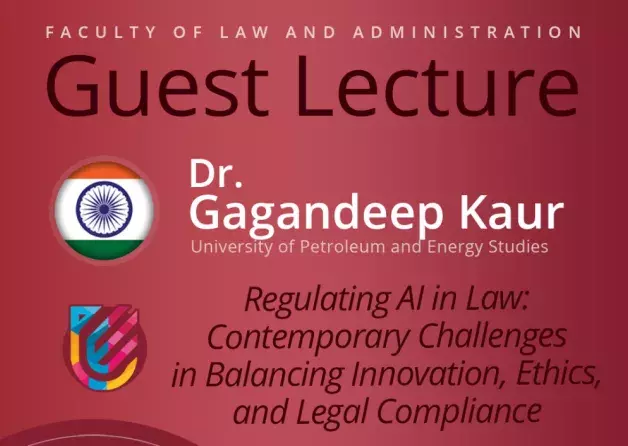 Guest Lecture by Dr Gagandeep Kaur (University of Petroleum and Energy Studies, India)