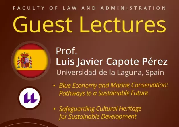 Guest Lectures by Professor Luis Javier Capote…