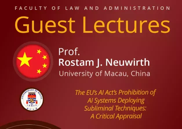 Guest Lectures by Professor Rostam J. Neuwirth (…