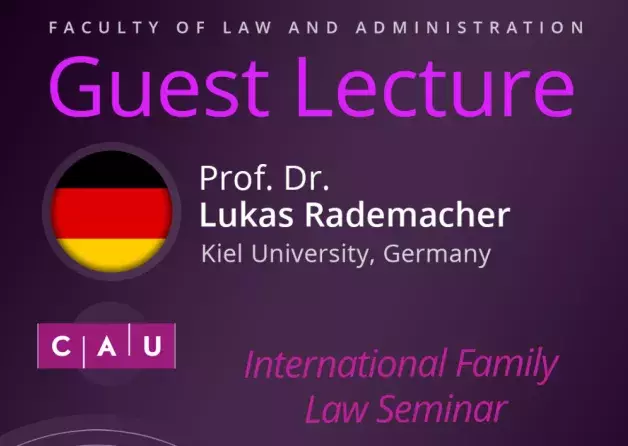 International Family Law Seminar with Prof. Dr.…