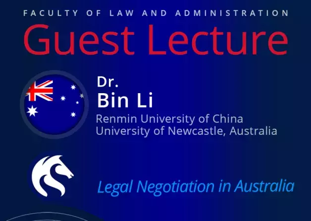 Guest Lecture by Dr. Bin Li (Renmin University of China and the University of Newcastle, Australia)
