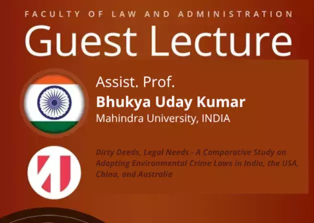 Guest Lecture by Assist. Prof. Bhukya Uday Kumar…