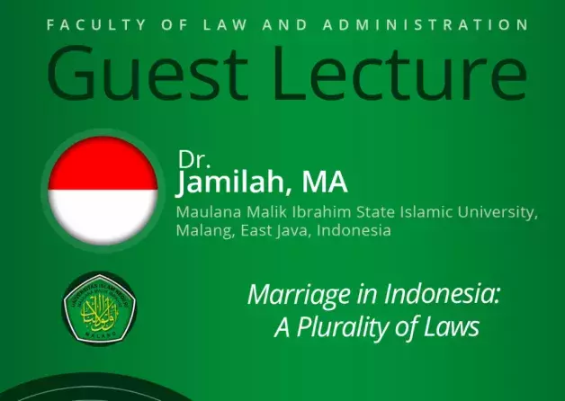Guest Lecture by Dr. Jamilah, MA (Maulana Malik Ibrahim State Islamic University, Malang, East Java…