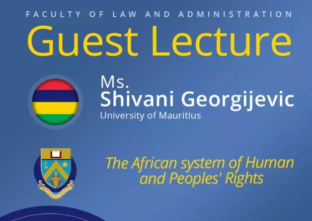 Guest Lecture by Shivani Georgijevic (University of Mauritius, Mauritius)