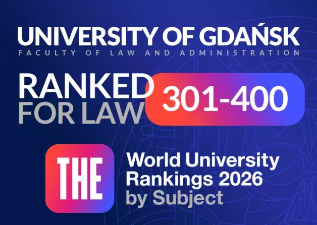 Our Faculty ranked 301–400 worldwide in Times Higher Education “Law” !