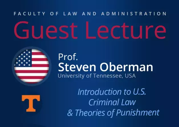 Guest Lecture by Prof. Steven Oberman (University of Tennessee, USA)