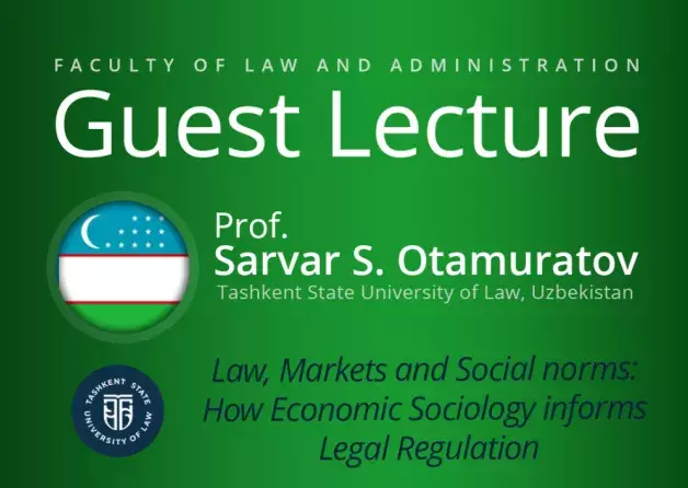 Guest Lecture by Prof. Sarvar Otamuratov (…