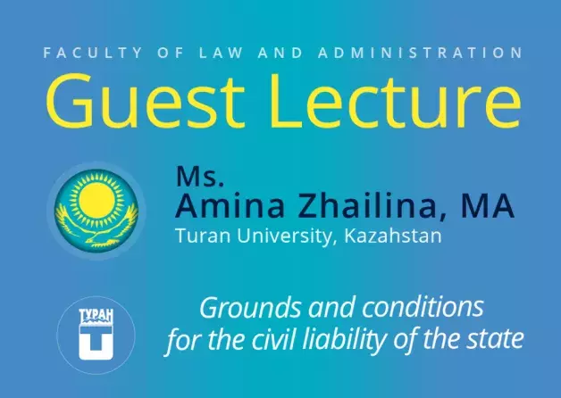 Guest Lecture by Amina Zhailina (Turan University…
