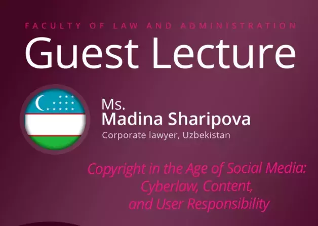 Guest Lecture by Madina Sharipova (Corporate…