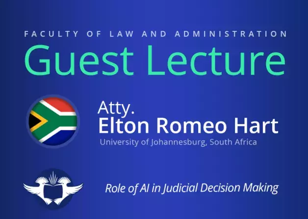 Guest Lecture by Atty. Elton Romeo Hart (…